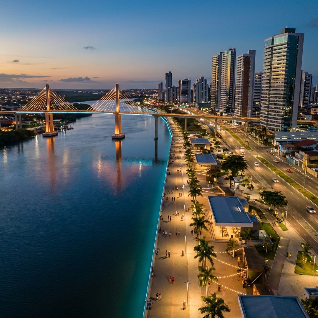 Projeto urbanístico futurista para Natal RN