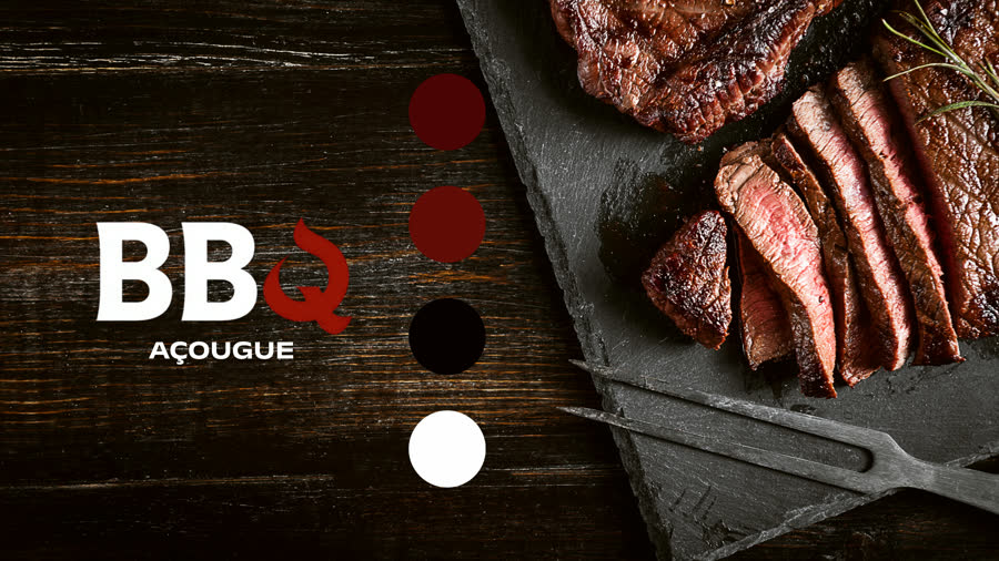 Identidade visual de BBQ, Açougue