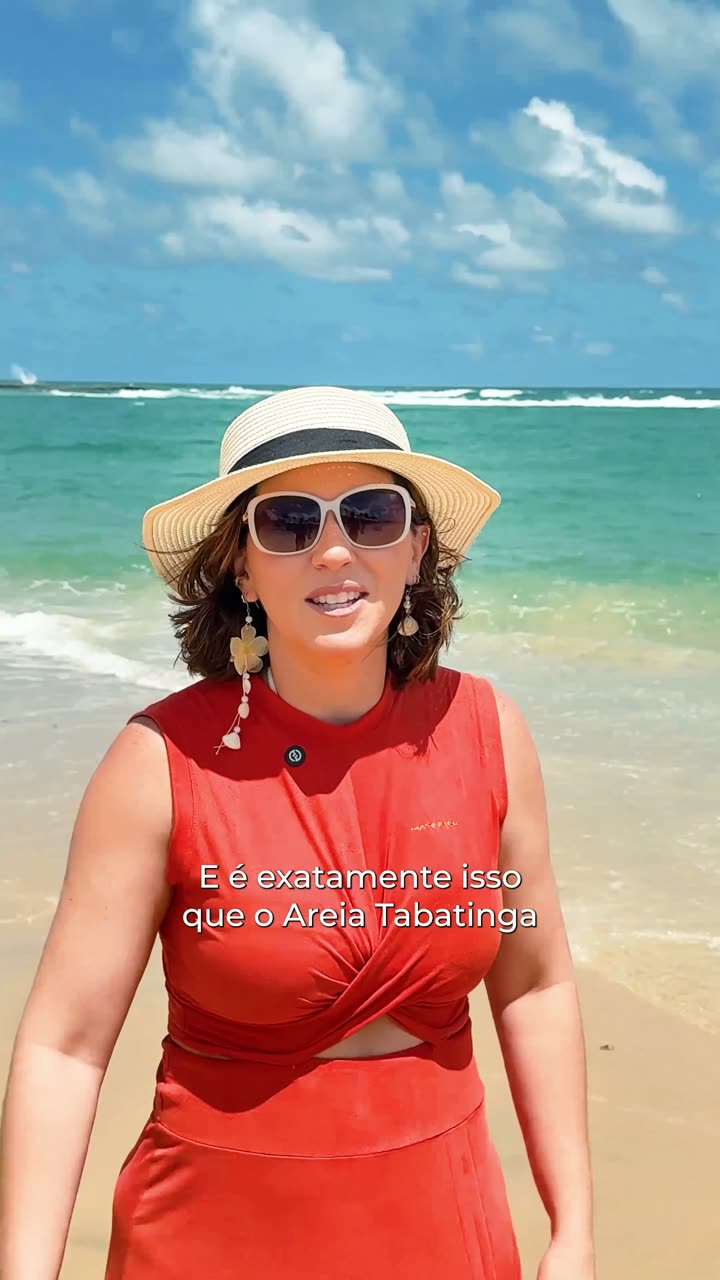 Areia de Tabatinga: Condomínio de praia