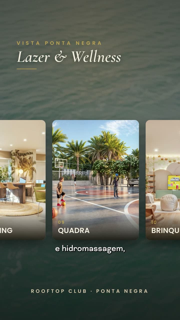 Vista Ponta Negra: Lazer & Wellness